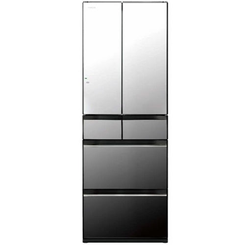 Hitachi R HV490WS XK/XW/X 485L Multi-Door Refrigerator - Large Capacity French Door Fridge with Energy Star Rating - Perfect for Modern Kitchens & Family Homes