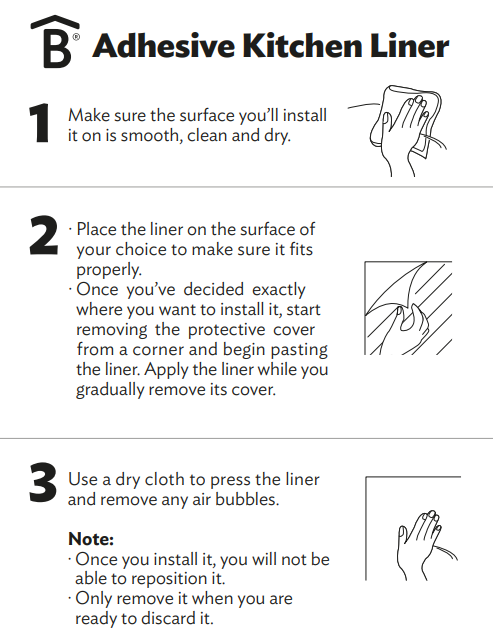 Non-Slip Adhesive Kitchen Cabinet Liner - Waterproof Shelf Liner for Drawers, Countertops & Pantry - Perfect for Organizing and Protecting Surfaces in Home, Office, or Dorm
