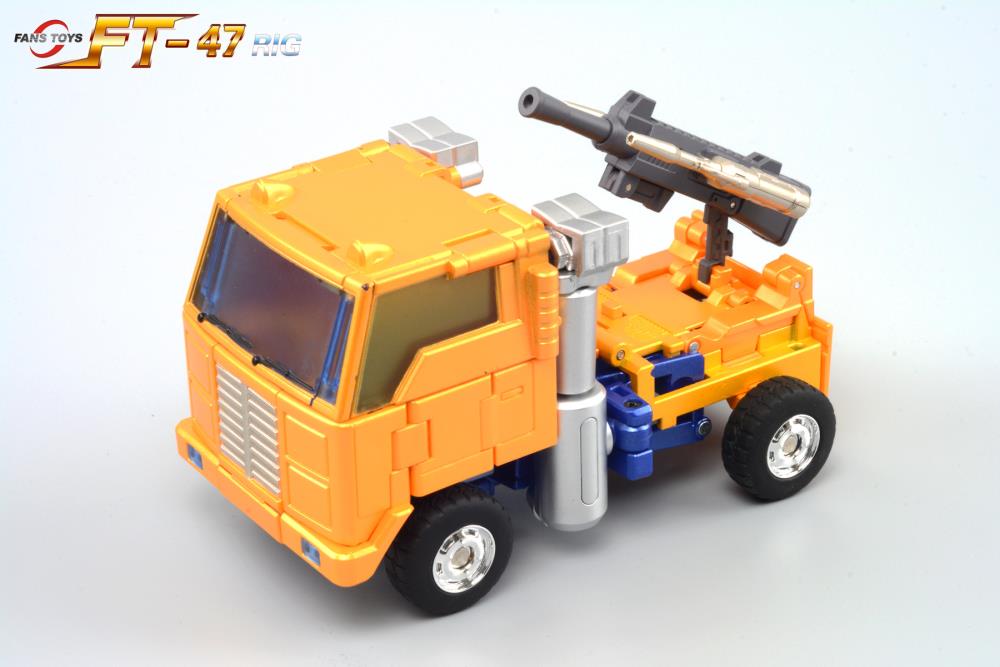 Fans Toys FT-47 Rig Collectible Action Figure - Highly Articulated Robot Toy for Display & Play | Perfect for Collectors & Fans of Transformers-Inspired Figures