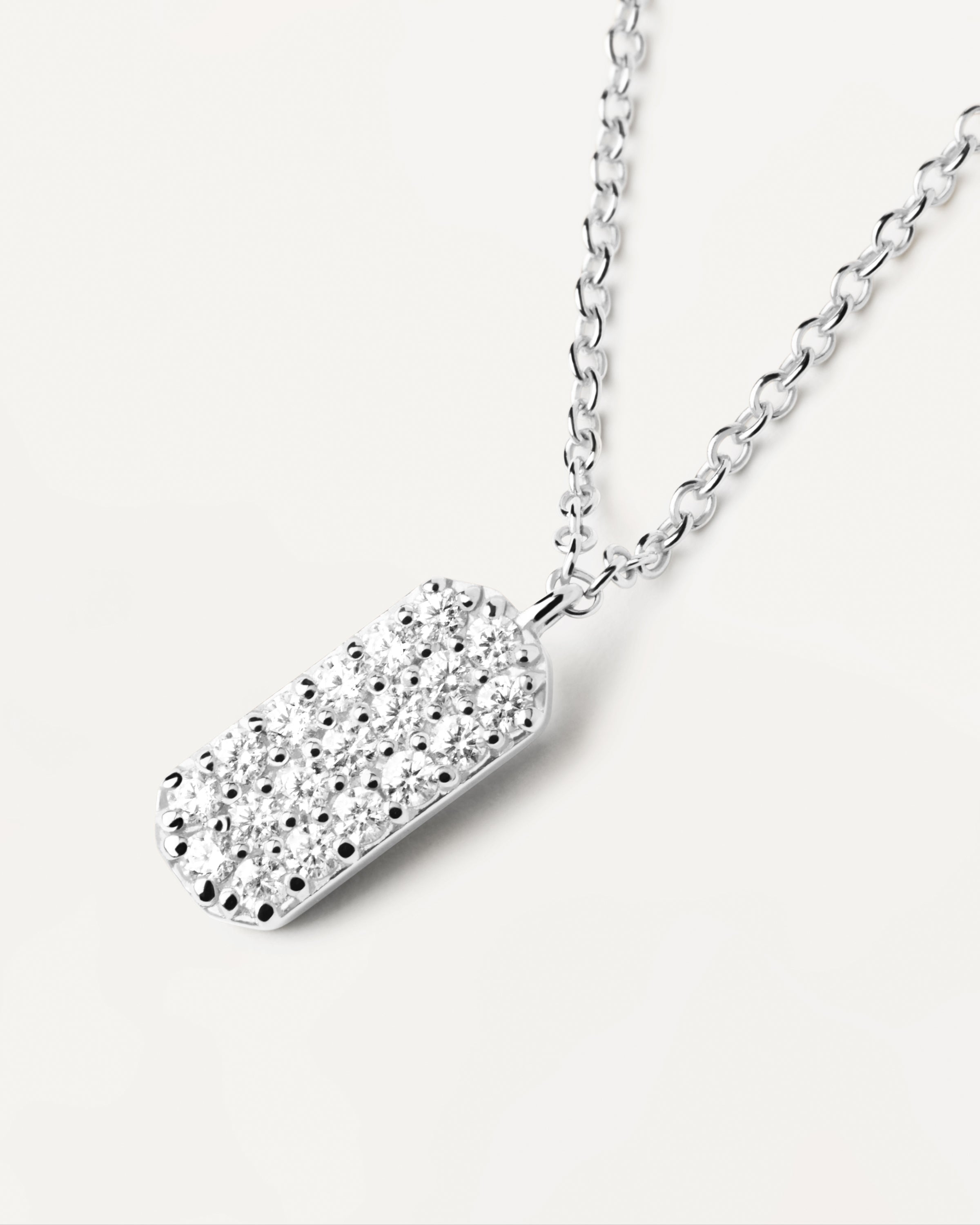 Icy Silver Necklace for Women - Elegant Sterling Silver Pendant Jewelry Gift for Her - Perfect for Parties, Weddings & Everyday Wear