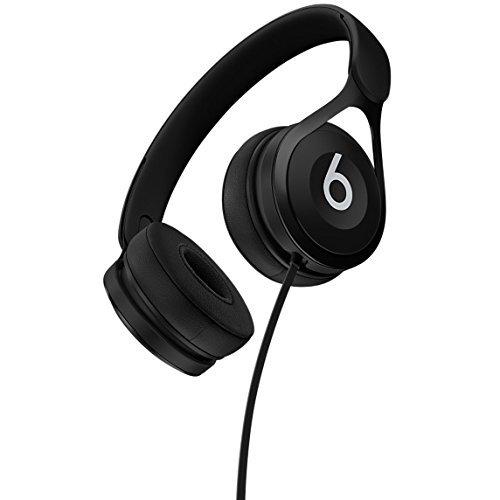 Beats by Dr. Dre EP On-Ear Wired Headphones - Black (Renewed/Refurbished) | Noise Isolating for Music, Gaming & Travel | Lightweight Comfortable Design