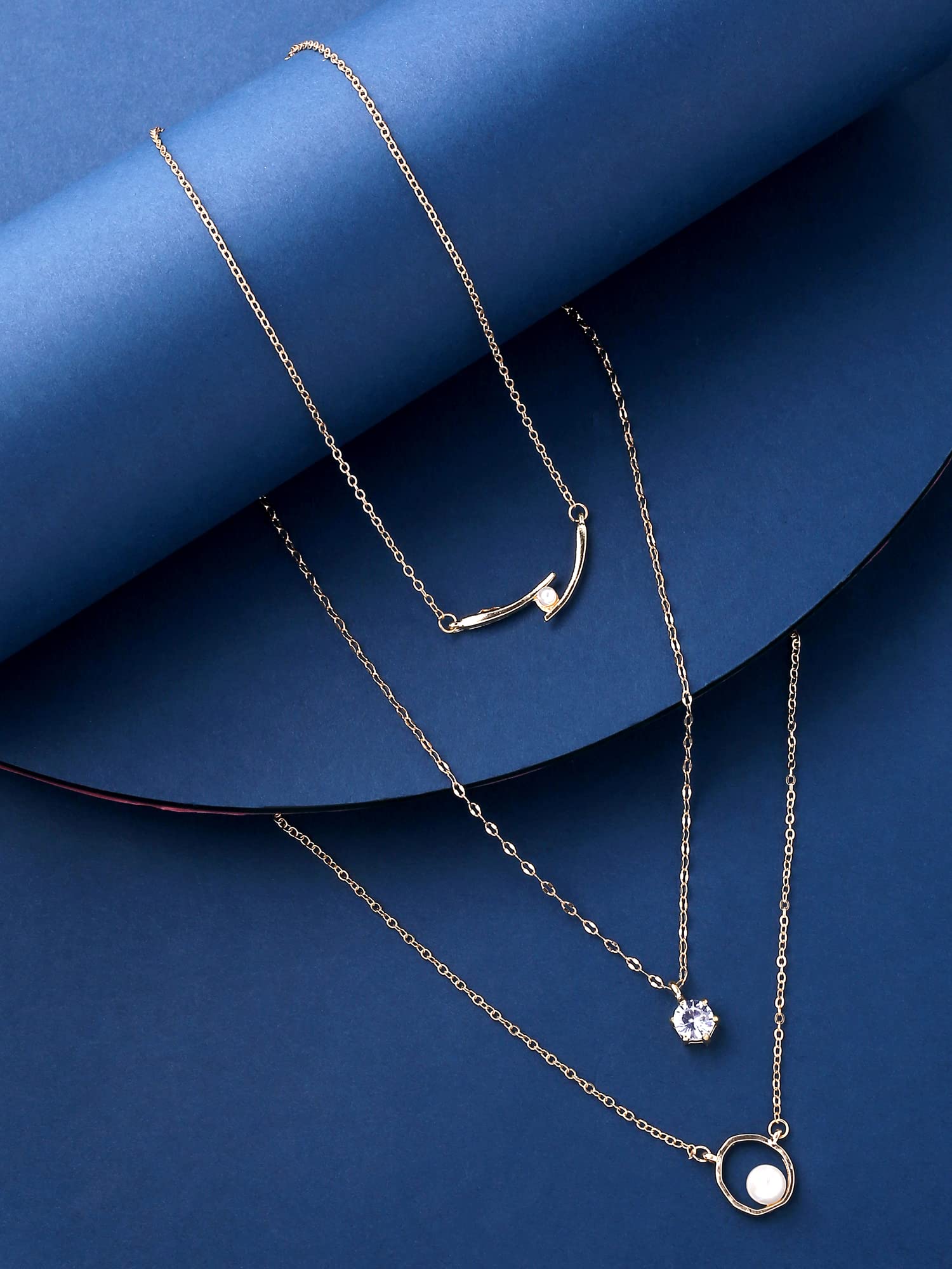 Elegant Yellow Chime Necklace for Women & Girls - 18K Gold Plated Pendant Charm Chain | Perfect Birthday Gift, Anniversary Present, Valentine's Day Jewelry | Ideal for Date Nights, Parties & Special Occasions