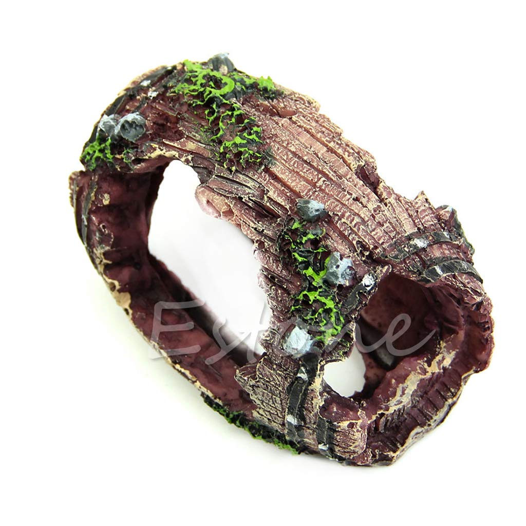 Youngy Aquarium Rockery Ornament - Fish Tank Hiding Cave & Mountain Landscape Decoration for Betta, Shrimp & Small Fish - Perfect for Aquascaping & Natural Habitat Setup