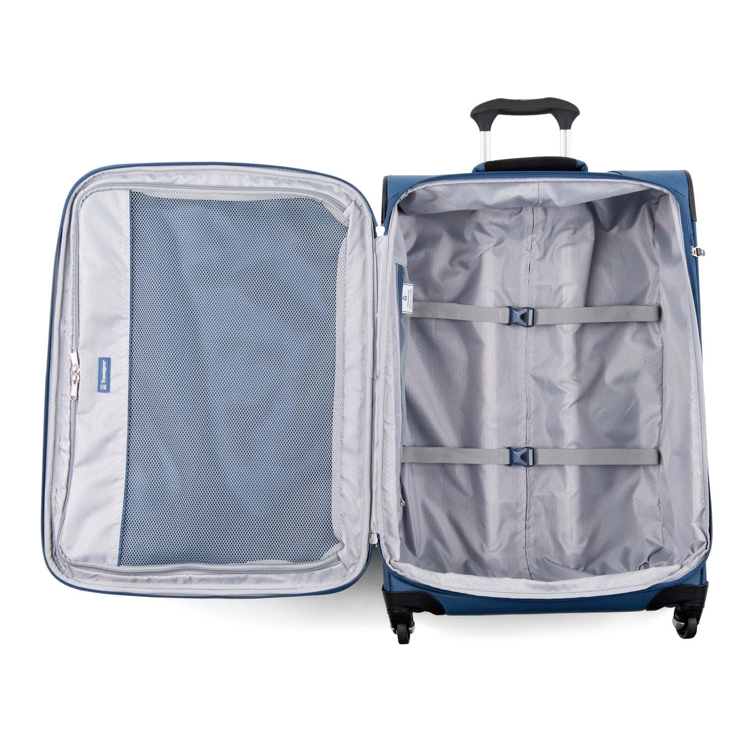Travelpro Maxlite 5 25 Inch Expandable Spinner Luggage - Lightweight Carry-On Suitcase for Air Travel with 360° Wheels | Perfect for Business Trips & Family Vacations