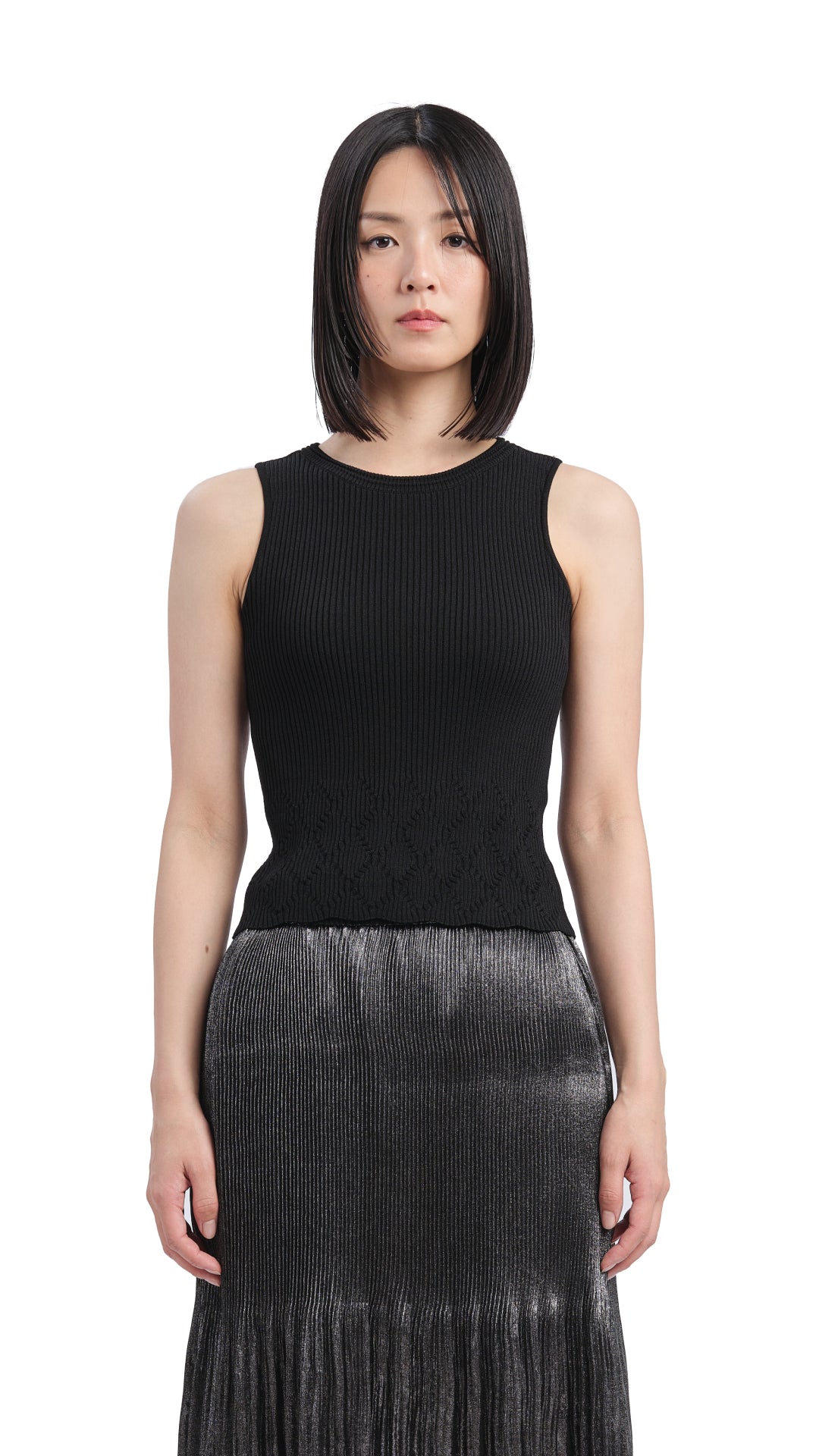 Women's Cut Out Tank Top - Sexy Sleeveless Crop Top for Summer, Gym, and Beach Wear | Fashionable Workout & Casual Outfit