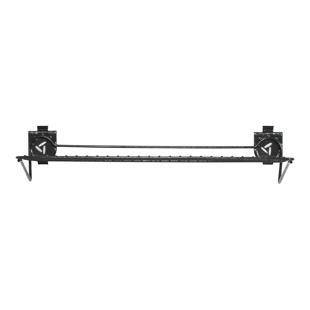 24 Wire Shelves (4-Pack) - Heavy Duty Granite Wall Mounted Storage Rack for Kitchen, Bathroom & Garage Organization