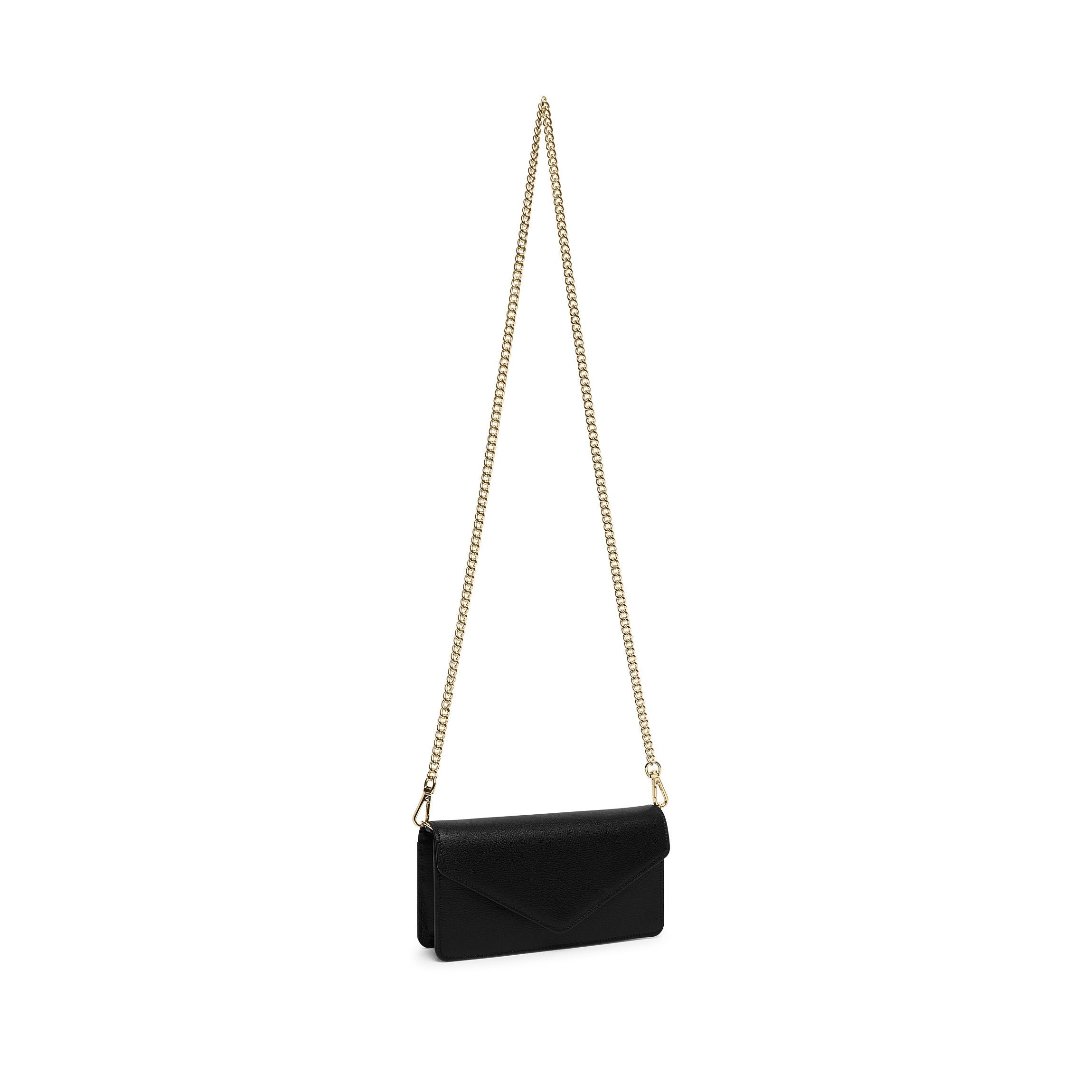 Small Willow Chain Wallet - Stylish Black Crossbody Bag for Women | Perfect for Everyday Use, Travel & Night Out
