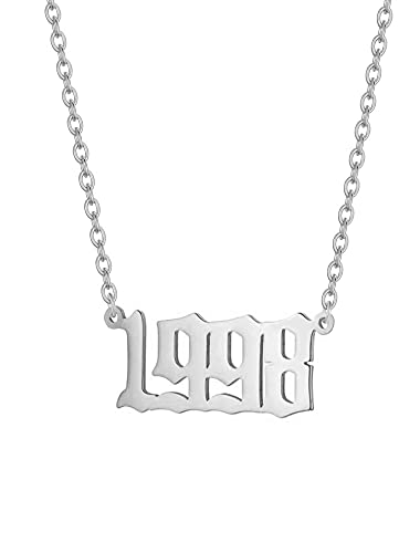 Silver 1998 Necklace