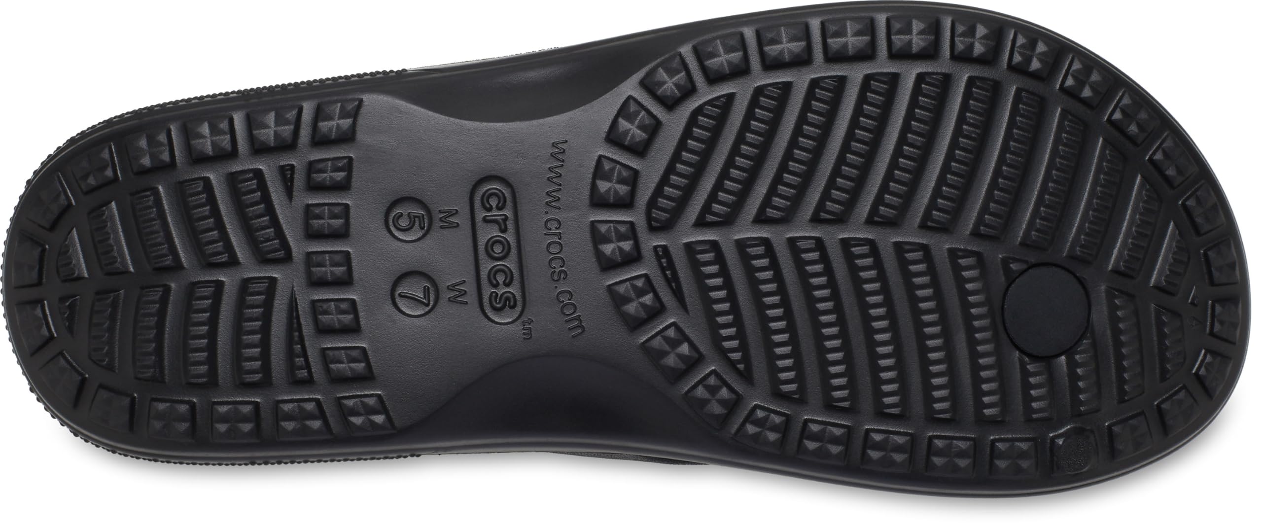 Crocs Unisex-Adult Via Flip Sandals - Comfortable Slip-On Water Shoes for Men & Women - Perfect for Beach, Pool, and Outdoor Activities