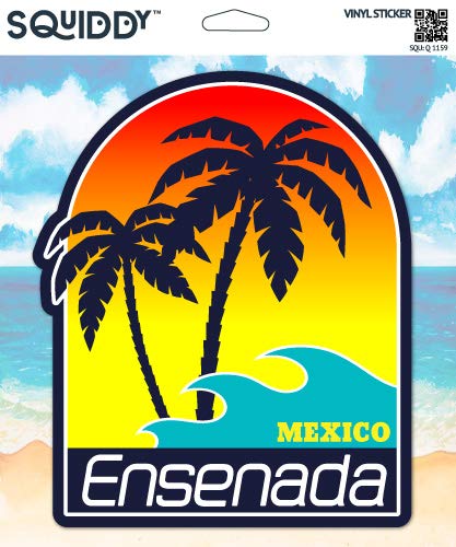 Squiddy Ensenada Mexico Vinyl Sticker Decal - Waterproof, Durable 3