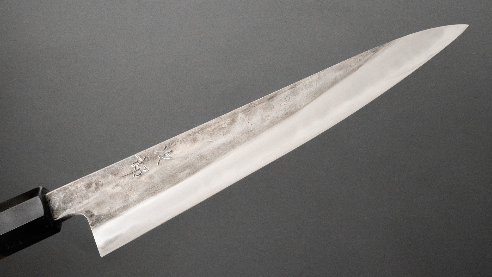 Premium Jiro Tsuchime Sujihiki 210mm Japanese Slicing Knife with Taihei Tagayasan Handle (#419) - Perfect for Sushi, Sashimi & Meat Carving