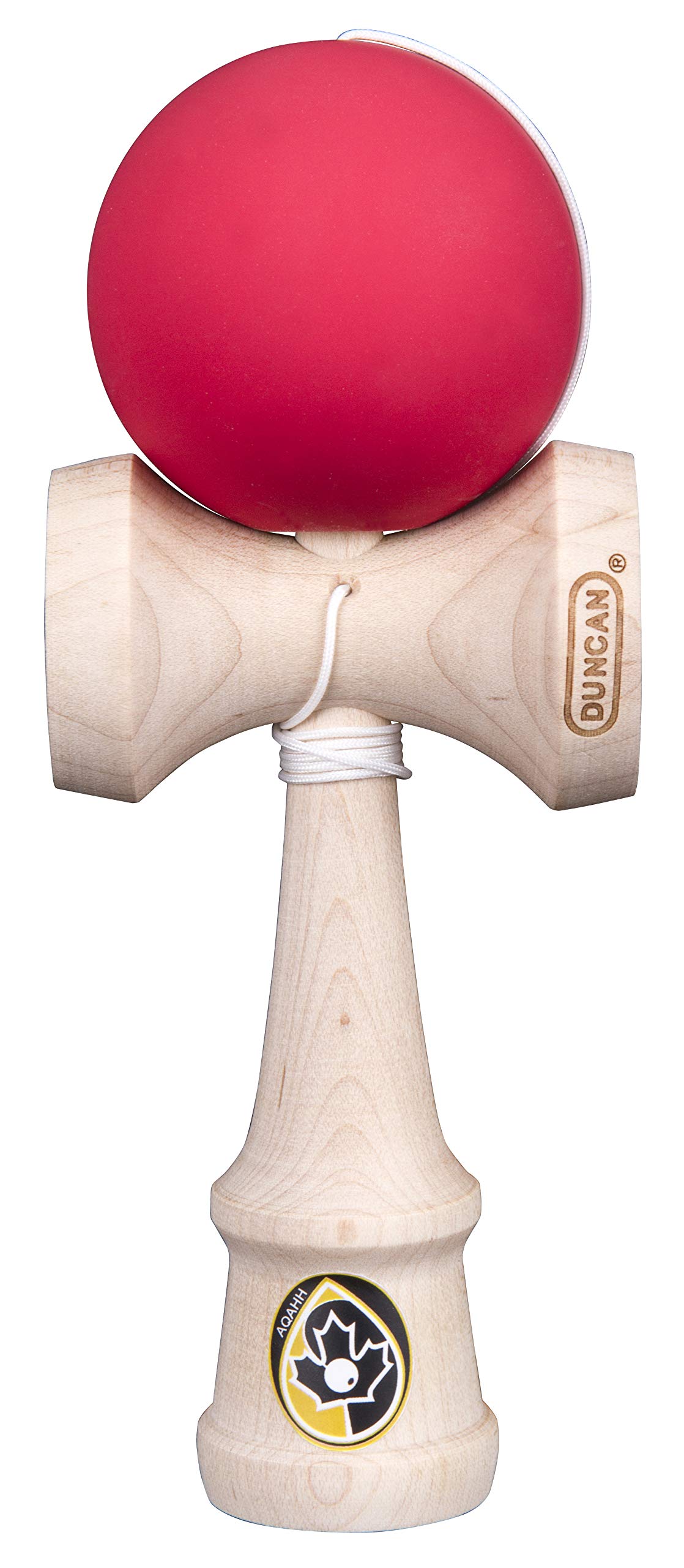 Premium Duncan Toys Maple Drop Pro Kendama - Red | Authentic Japanese Skill Toy for Beginners & Pros | Perfect for Juggling, Tricks & Stress Relief