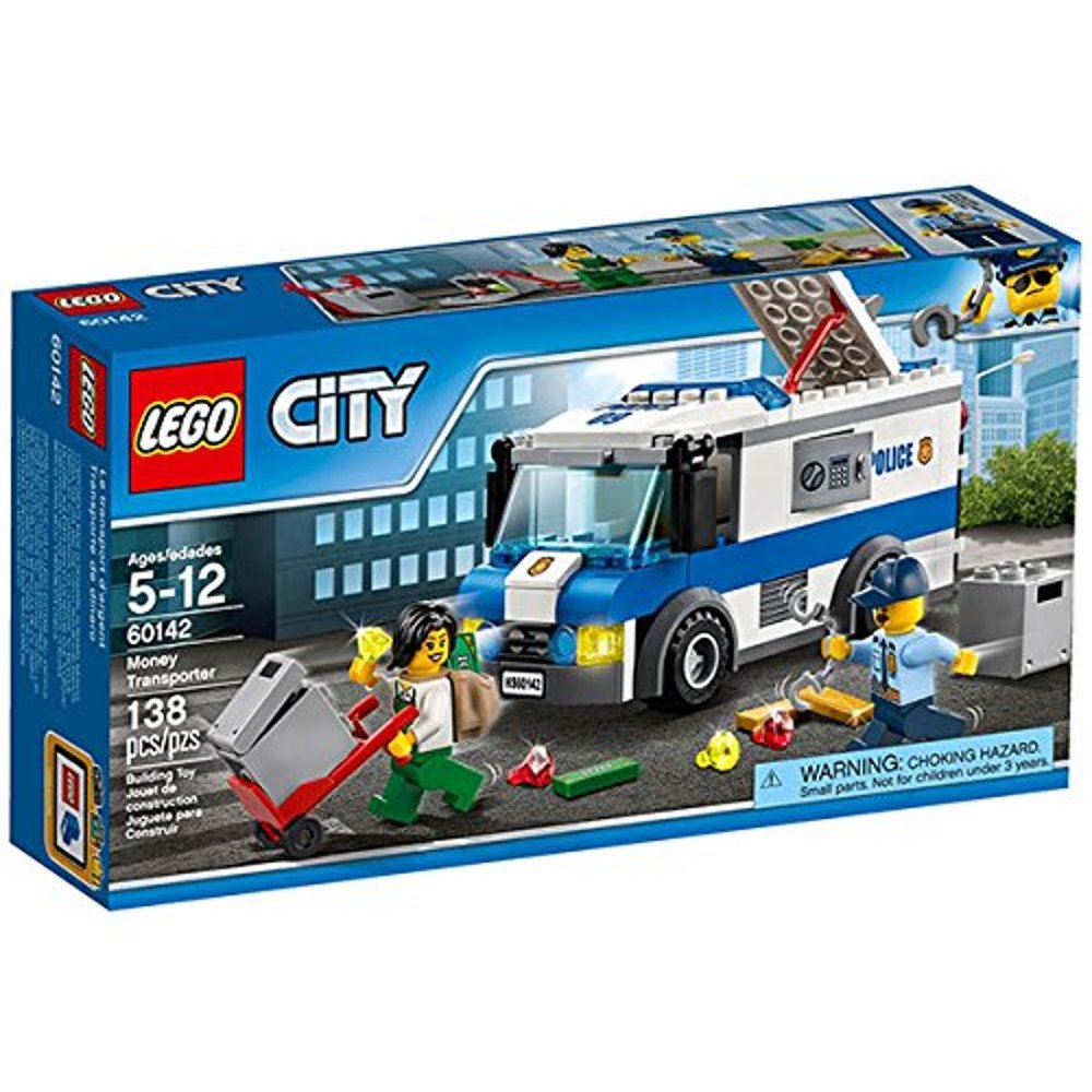 LEGO City Police Money Transporter Building Toy Set for Kids - Pretend Play & Bank Heist Scenarios | Perfect Gift for 6-12 Year Olds | STEM Learning & Creative Play
