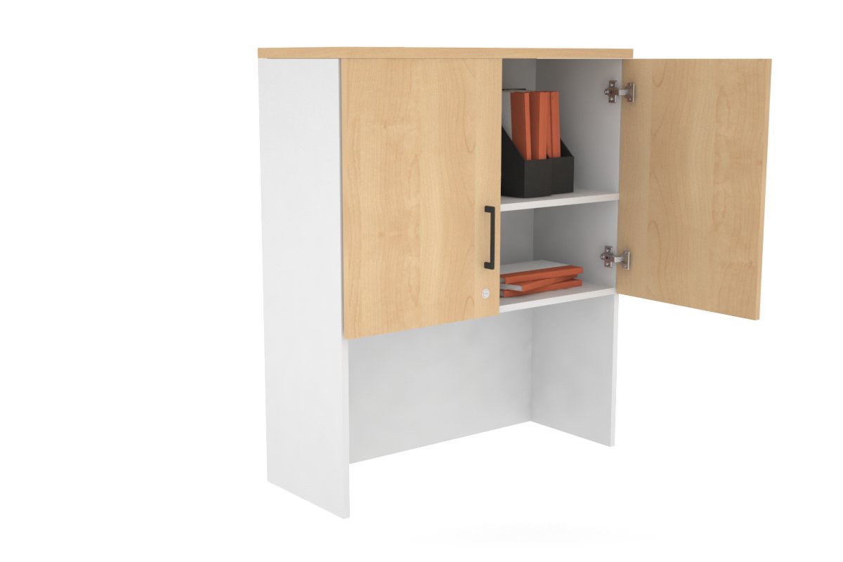 Open Hutch with Shelves and Small Doors - 31.5