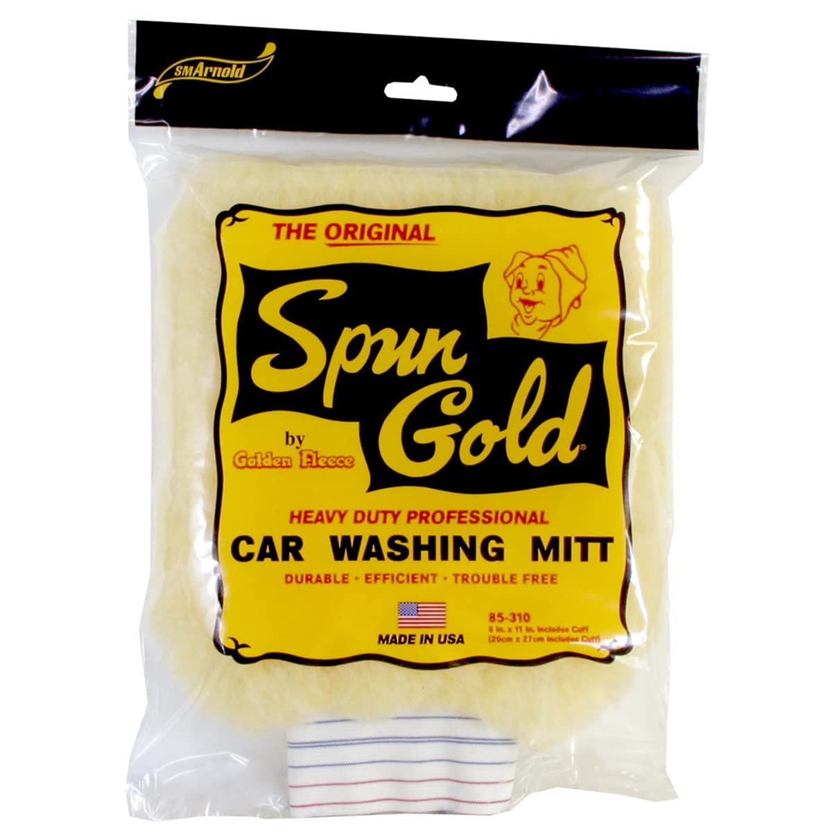 5-Pack Spun Gold Car Washing Mitts for Scratch-Free Cleaning – Premium Microfiber Glove for Auto Detailing, Hand Wash, and Wax Application