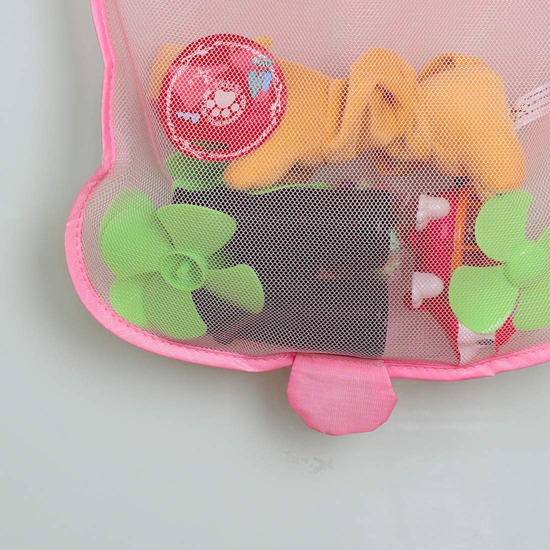 uxcell Bath Toy Organizer - Quick Dry Bathtub Toy Storage Holder for Kids (15.7