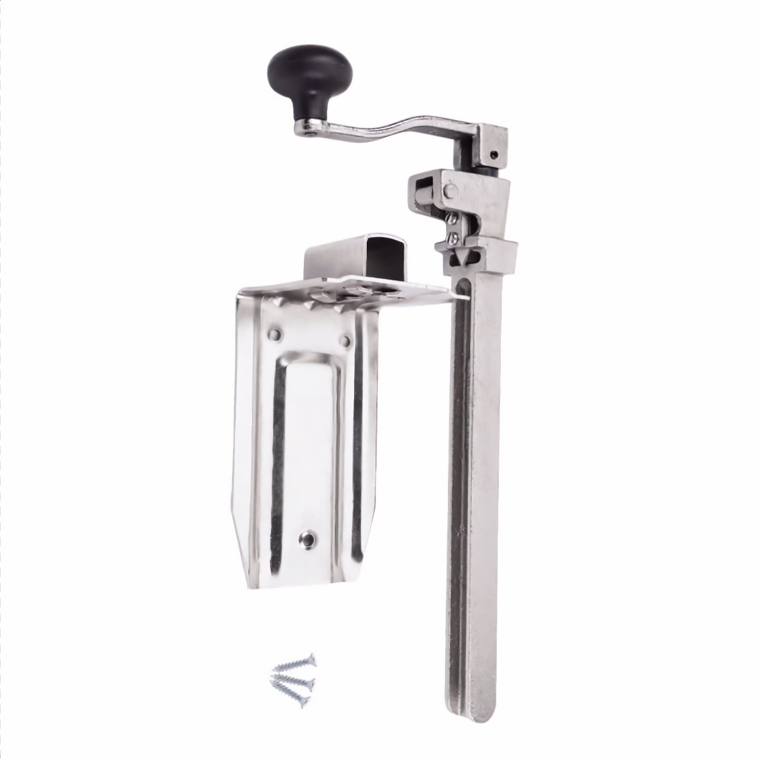 Heavy Duty 18 Inch Commercial Can Opener - Industrial Manual Can Opener for Large Cans, Hand Crank Can Opener with Table Clamp - Perfect for Kitchen, Restaurant, Home & Food Service Use