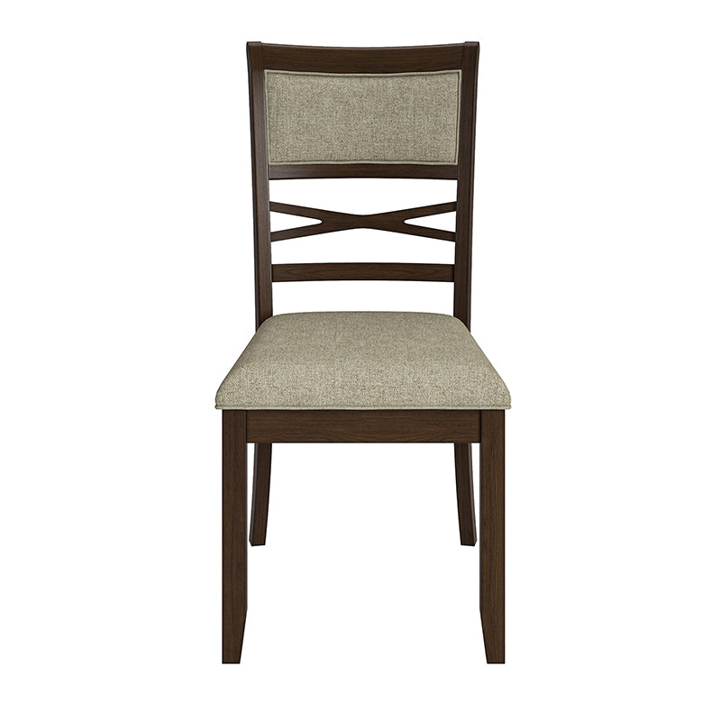 Emilio Classic Dining Chairs Set of 2 - Solid Wood Legs, Modern Kitchen & Dining Room Furniture for Home Decor