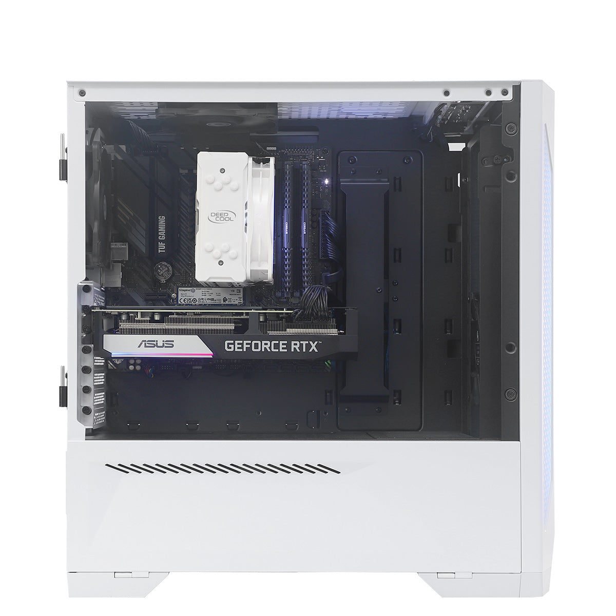 Cloudline RTX 3070 Ryzen 7 5800X3D Gaming Desktop Computer - High Performance PC for 4K Gaming, Streaming & Content Creation