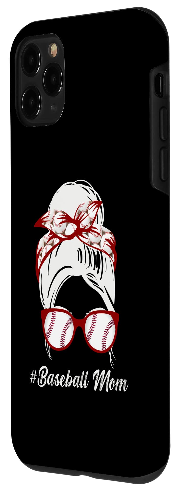 iPhone 11 Pro Baseball Mom Case - Durable Protective Cover for Sports Enthusiasts, Perfect for Games and Practices