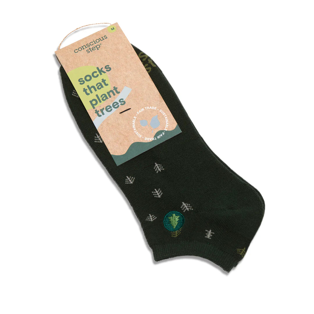 Conscious Step Eco-Friendly Ankle Socks - Plant Trees with Every Purchase | Perfect for Hiking, Yoga & Everyday Wear