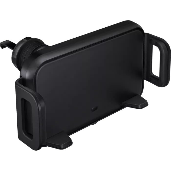 Samsung EP-H5300 Fast Wireless Car Charger (2022) - Qi Certified 15W Fast Charging, Auto-Clamping Design for Samsung Galaxy S23/S22/S21, iPhone 15/14/13 - Perfect for Road Trips & Daily Commute