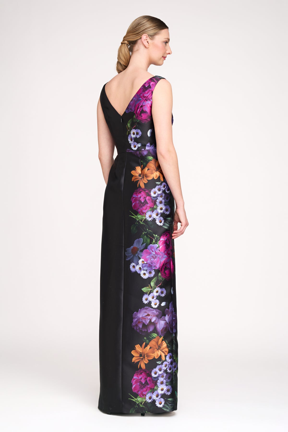 Elegant Helene Column Gown - Women's Formal Evening Dress for Prom, Wedding & Special Occasions
