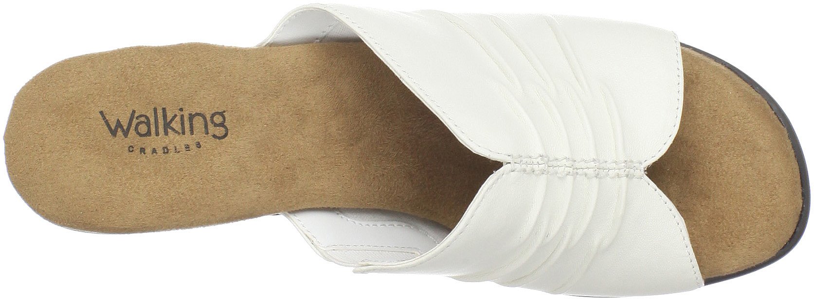 Walking Cradles Women's Comfortable Pleated Loafers - Slip-On Casual Shoes for Work, Travel & Everyday Wear