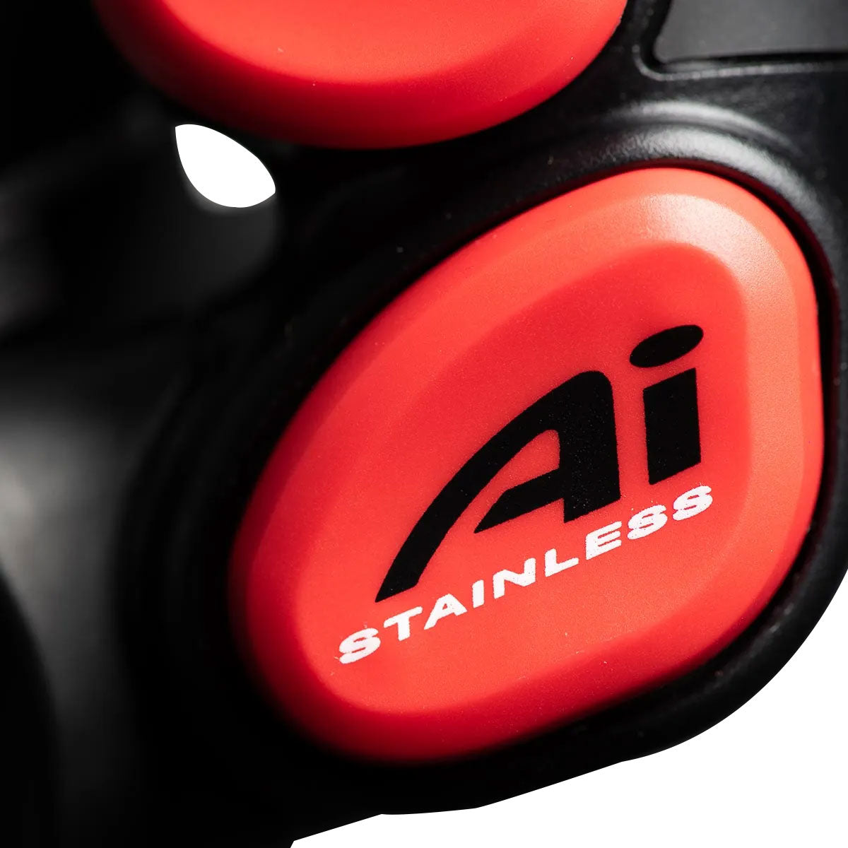 Atomic Aquatics AI Atomic Inflator - Stainless Steel Scuba Diving BCD Inflator with Red Accents | Perfect for Underwater Adventures & Scuba Gear Maintenance