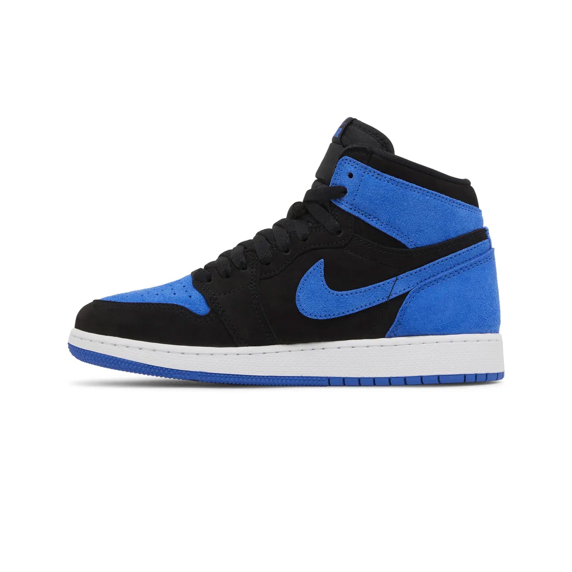 Air Jordan 1 Retro High OG 'Royal Reimagined' GS Sneakers (2023) - Classic Basketball Shoes for Women & Girls - Perfect for Streetwear, Casual Outfits & Sneaker Collection