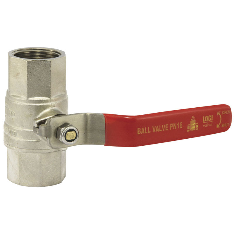 80mm Brass Ball Valve - Heavy Duty Full Port 2-Way Water Flow Control for Plumbing, Irrigation & Industrial Use