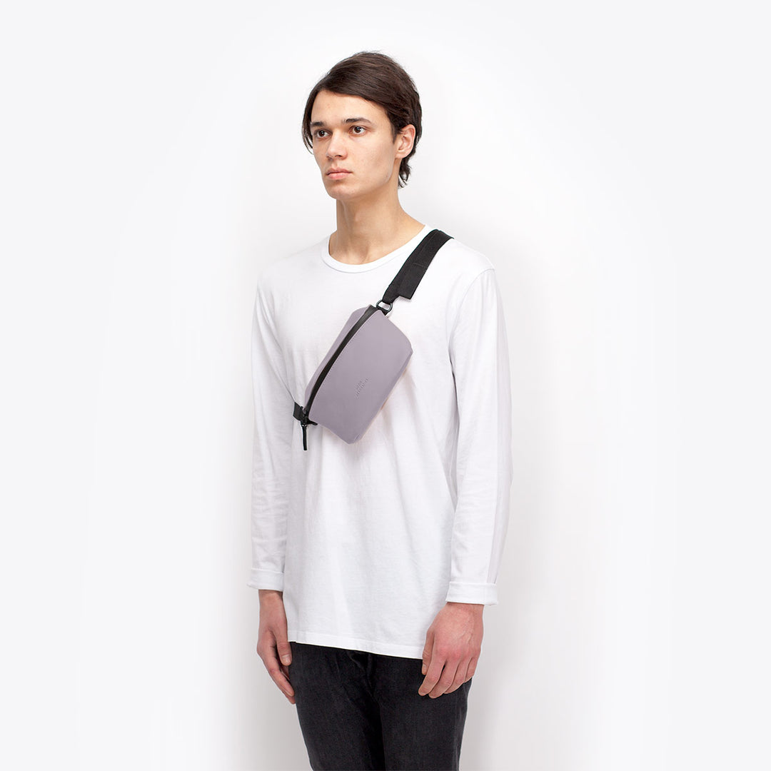 Ucon Acrobatics Jona Belt Bag - Stylish Lilac Waist Pack for Travel, Hiking & Everyday Use