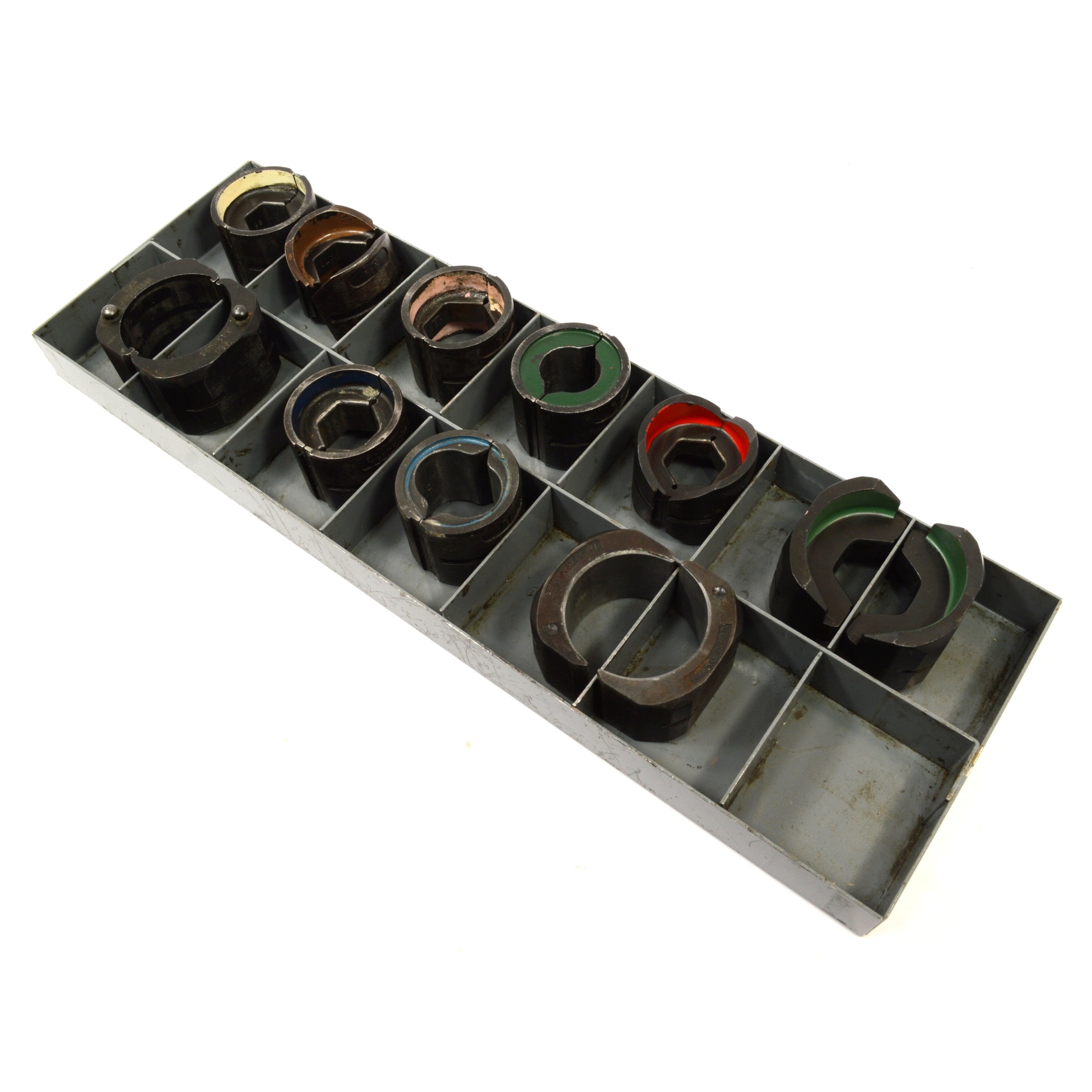 T&B Thomas & Betts TBM 15 15-Ton Hydraulic Crimper Set with 11 Dies - Professional Electrical Tool for Cable Termination & Wire Connectors - Perfect for Industrial, Commercial & DIY Electrical Projects