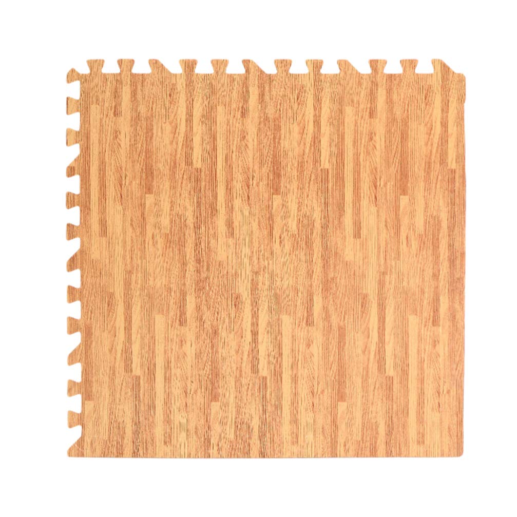 VOSAREA 8-Piece Interlocking Foam Puzzle Play Mat - 30cm Square Tiles for Home Gym, Yoga, Exercise & Crawling - Non-Slip Floor Mats for Fitness, Camping & Gymnastics - Perfect for Kids Play Area, Workout Space & Indoor Activities