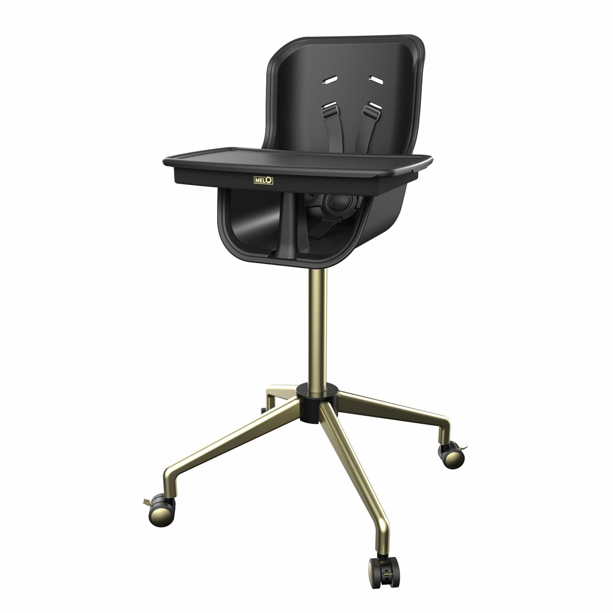 Melo Revel+ High Chair for Babies & Toddlers - Adjustable Height, Easy to Clean, Safe & Comfortable Baby Feeding Chair - Perfect for Dining, Snacking & Playtime at Home