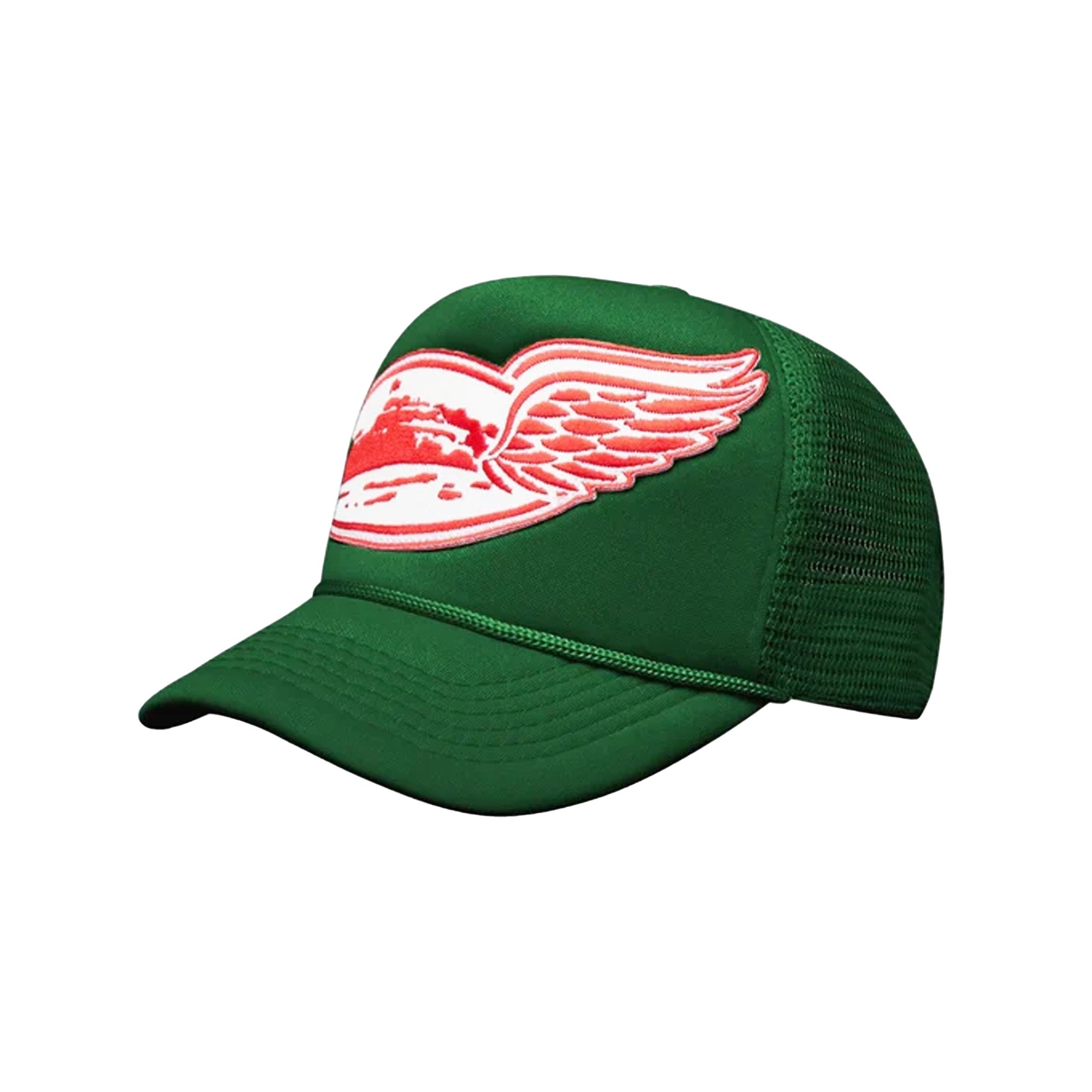 Corteiz Wing Trucker Cap - Stylish Green Baseball Hat for Men & Women | Perfect for Outdoor Sports, Streetwear Fashion & Casual Wear