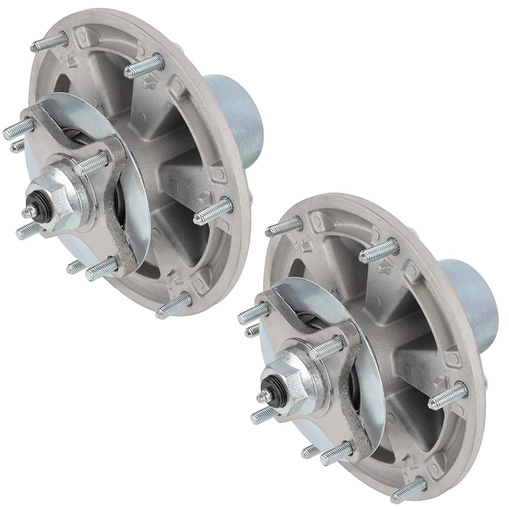 2 Pack Lawn Mower Spindle Assembly Replacement for John Deere TCA24881 - Fits 72