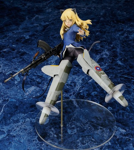 Strike Witches Perrine Clostermann 1/8 Scale PVC Anime Figure - Collectible Character Model for Display, Gift, and Anime Fans