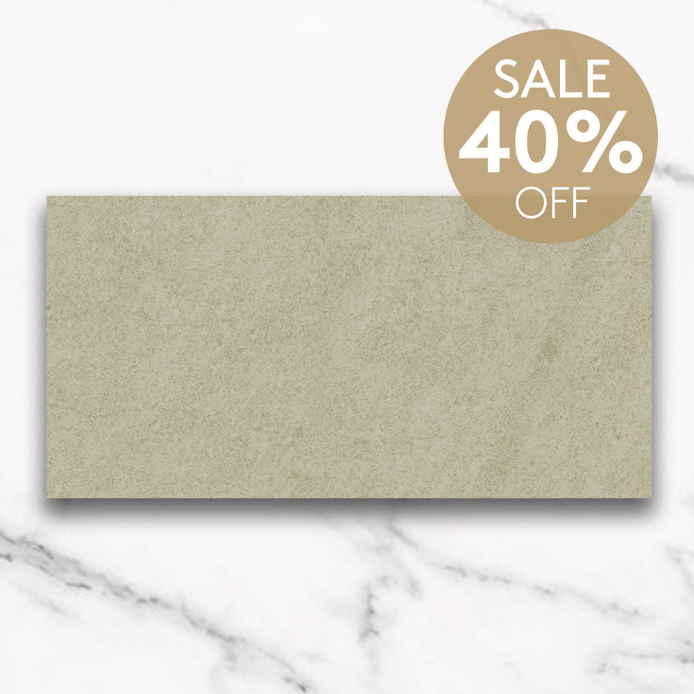 Questi Beige 300x600mm Matte Porcelain Tile - Premium Wall & Floor Tile for Bathroom, Kitchen & Living Room Renovation