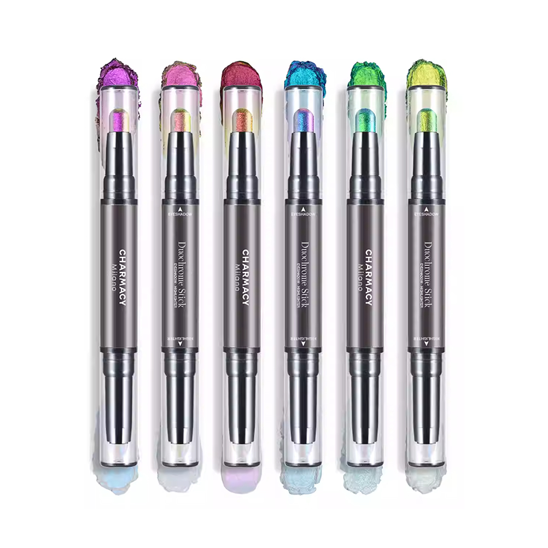 CHARMACY Dual Ended Chameleon Eyeshadow Stick - Long Lasting Creamy Eye Makeup for Day & Night - Perfect for Party, Date & Everyday Wear