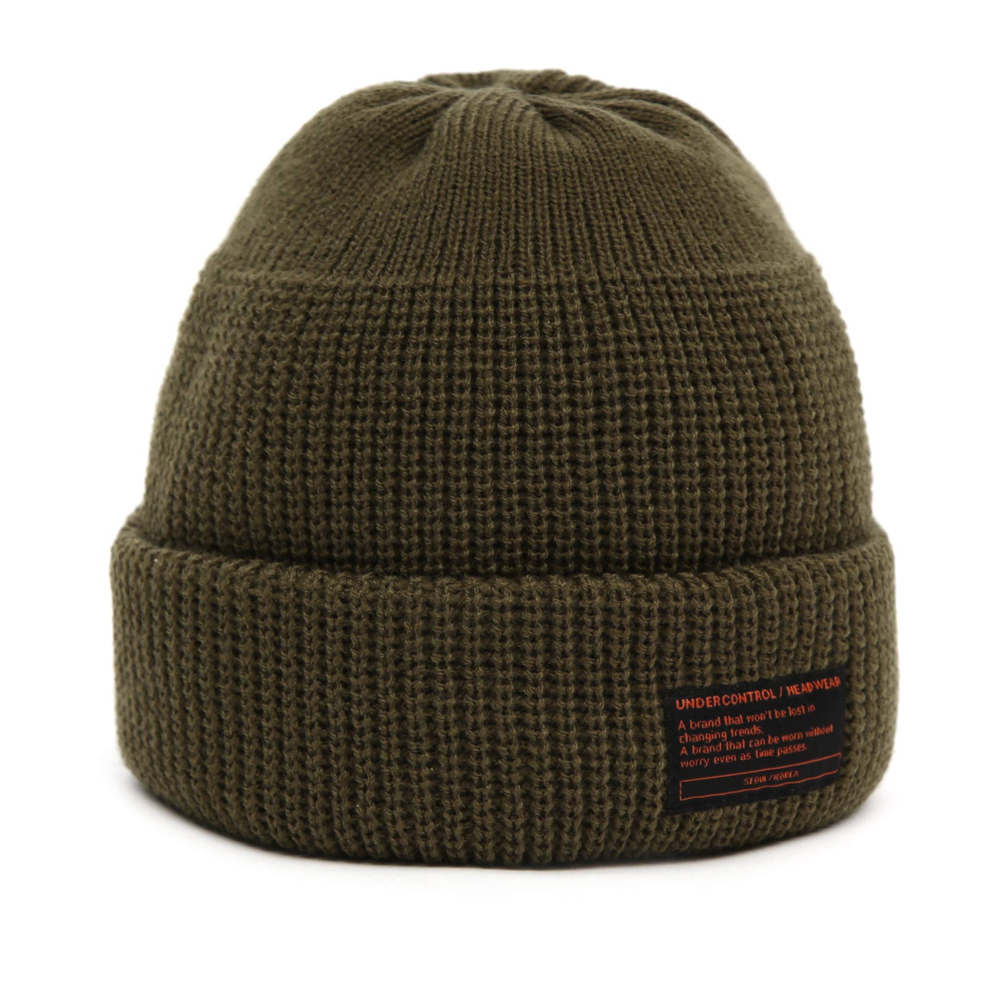 UNDERCONTROL Winter Beanie Hat for Men & Women - Unisex Fisherman Skull Cap, Roll-Up Watch Cap, Warm Docker Hat (Color Pack) - Perfect for Outdoor Activities, Fishing, Skiing & Cold Weather