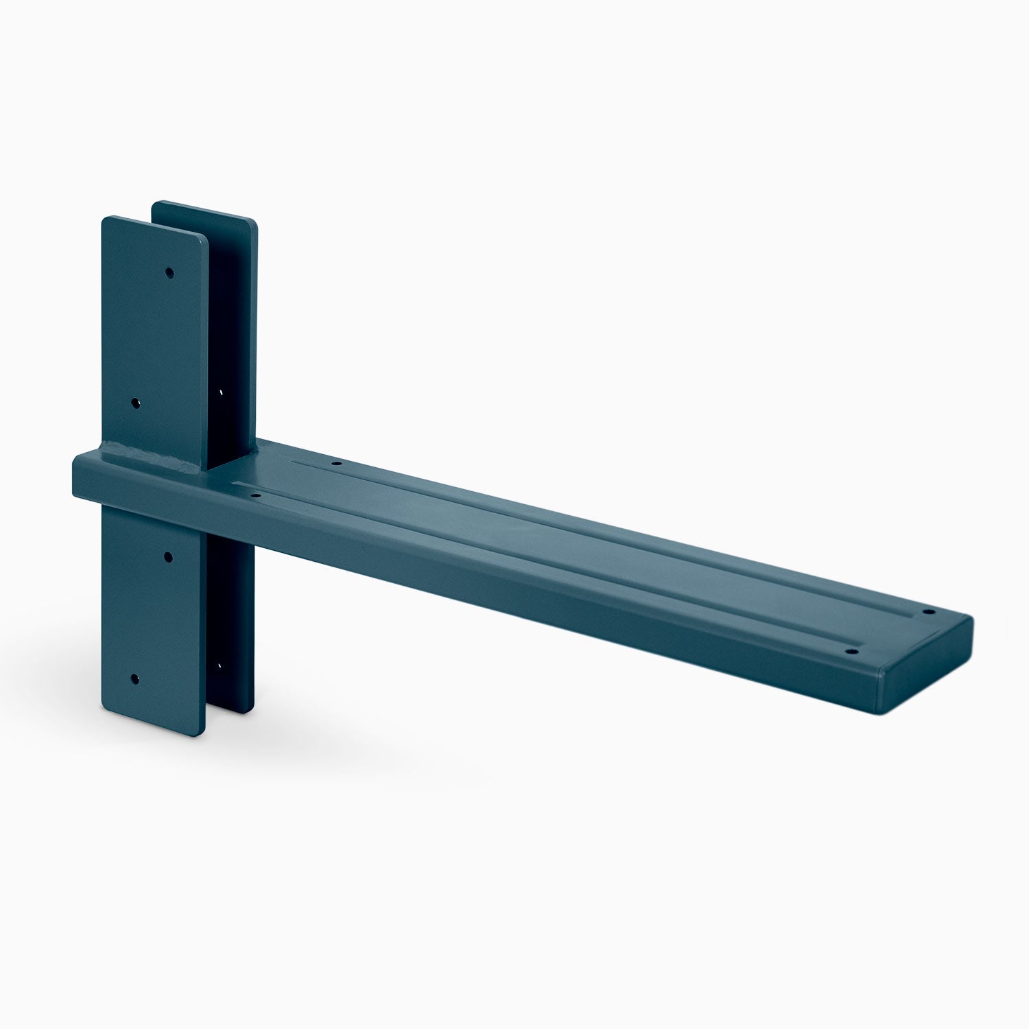 Yuri XD Floating Desk Bracket - Heavy Duty Powder Coated Steel Wall Mounted Shelf Bracket for Home Office, Kitchen, Bathroom - Perfect for Floating Desks, Shelves and Countertops