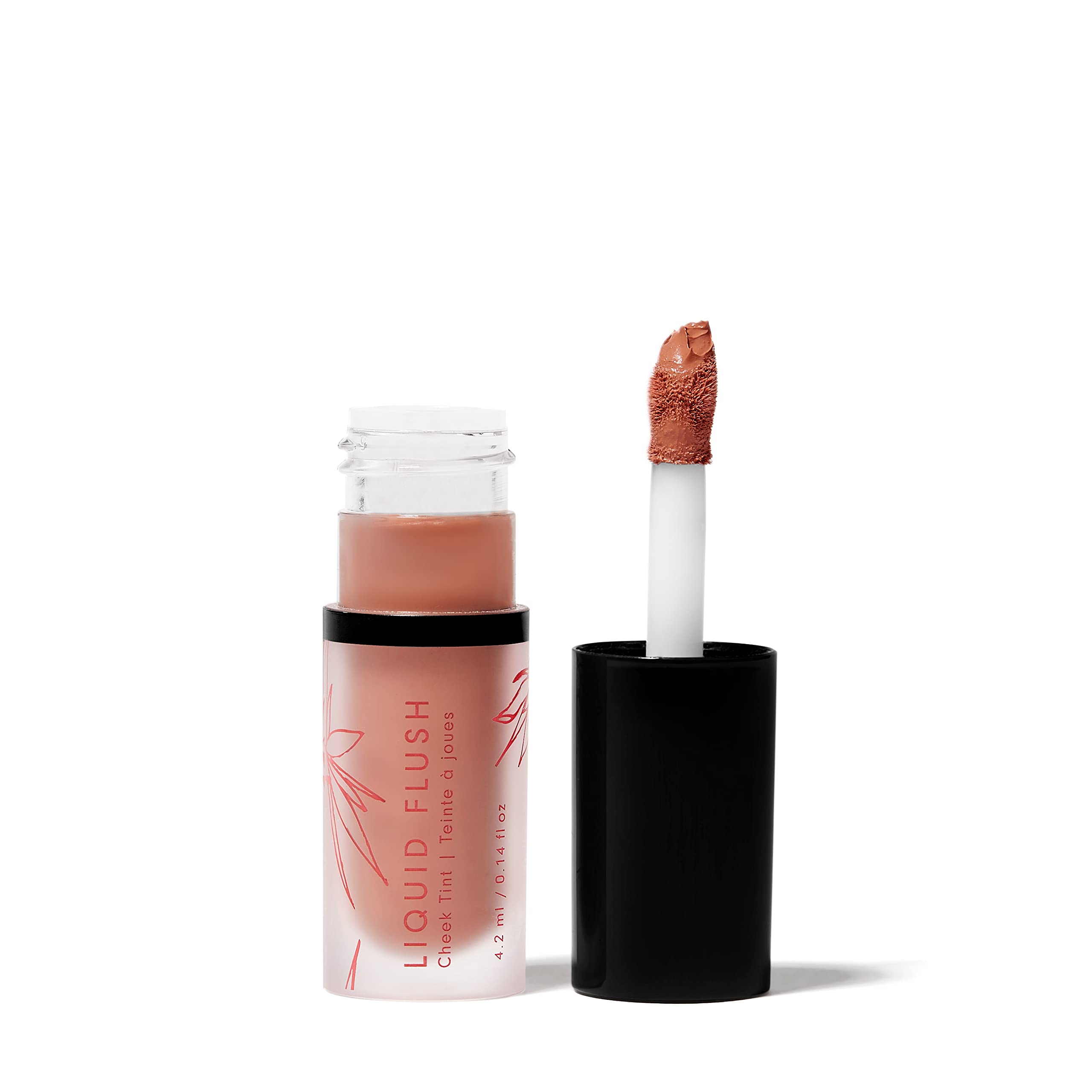 Monika Blunder Beauty Liquid Flush Cheek Tint - Dusty Rose | Vegan, Cruelty-Free Clean Makeup | Natural Blush for Day & Night Wear