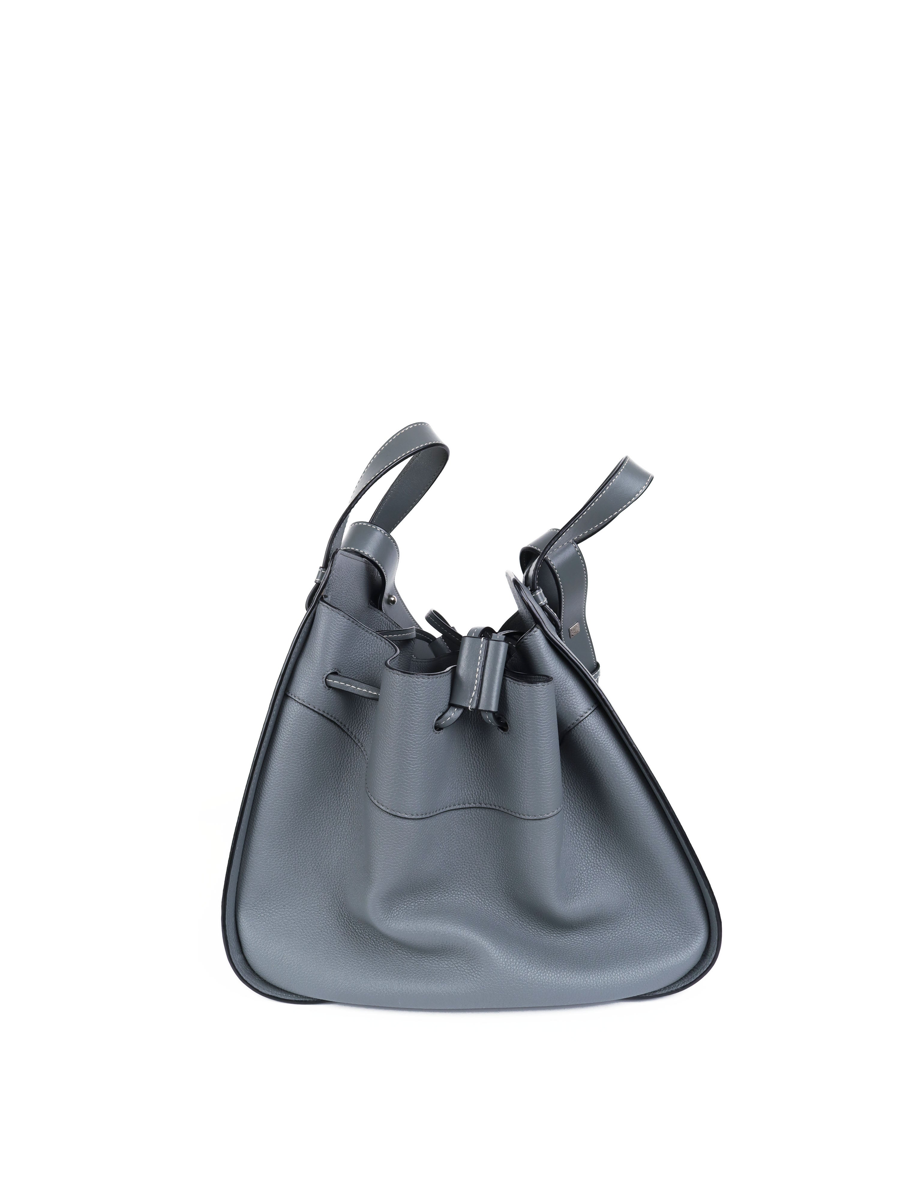 Loewe Medium Grey Hammock Bag - Stylish Crossbody Shoulder Bag for Women | Perfect for Work, Travel & Everyday Use