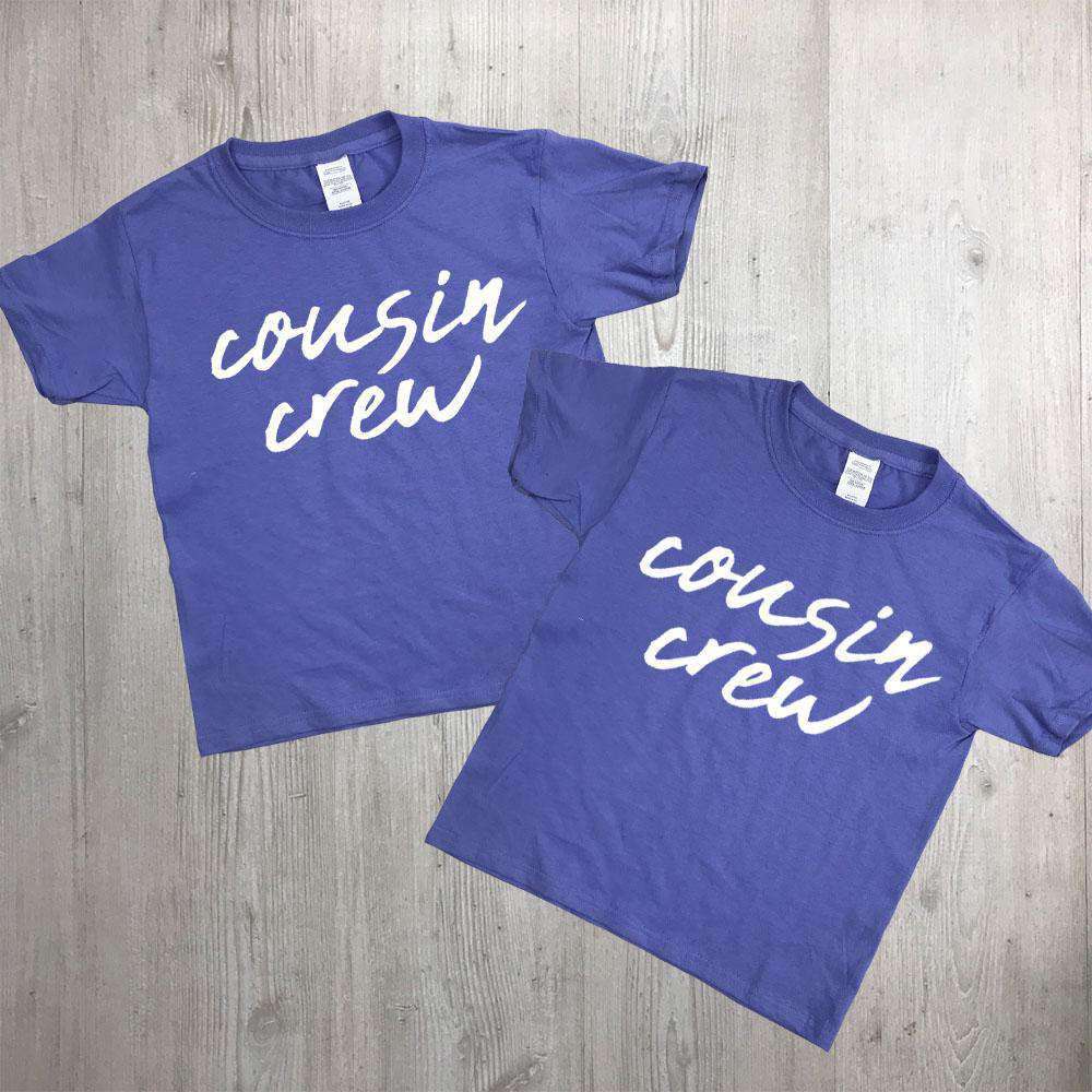 Cousin Crew Script Tees 00 (MRK X) - Trendy Graphic T-Shirts for Men & Women - Perfect for Casual Wear, Street Style & Everyday Outfits