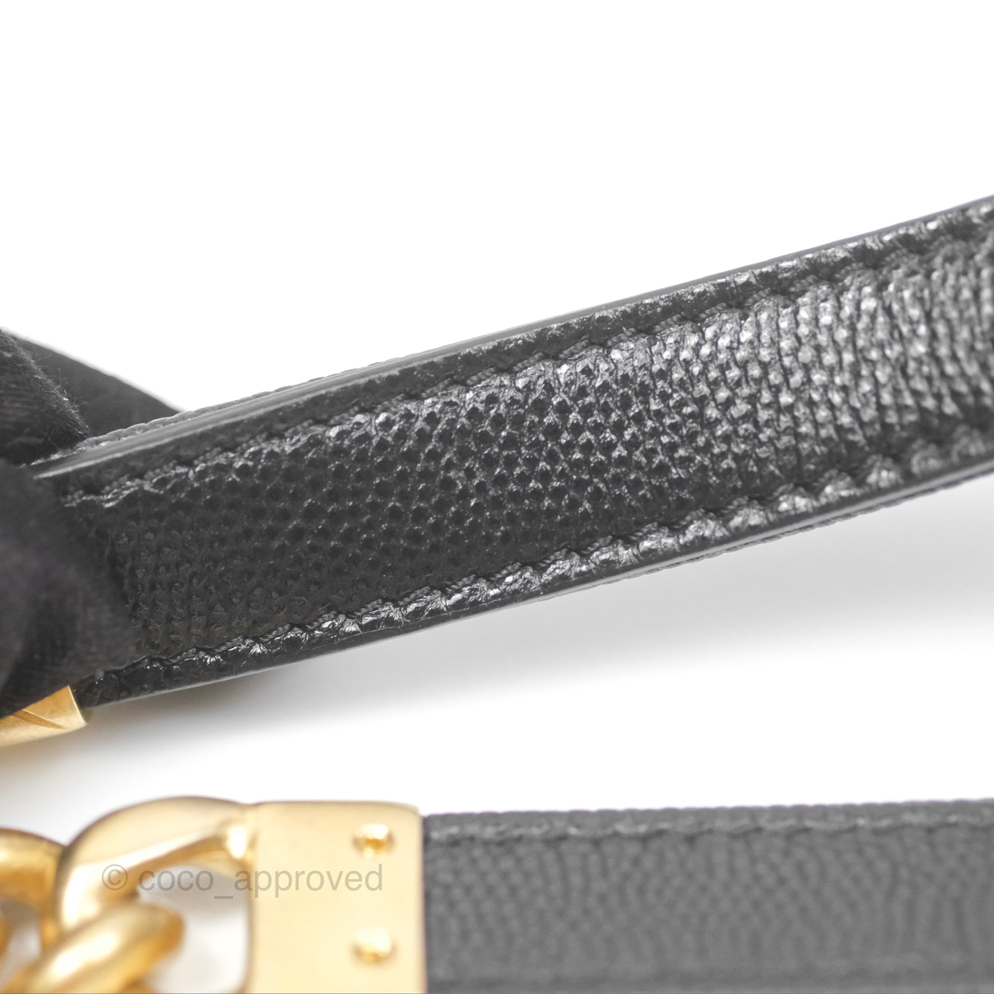 Chanel Quilted Caviar Leather Bracelet On Chain Flap Bag - Black with Aged Gold Hardware - Perfect for Evening Events, Parties & Luxury Fashion Accessories