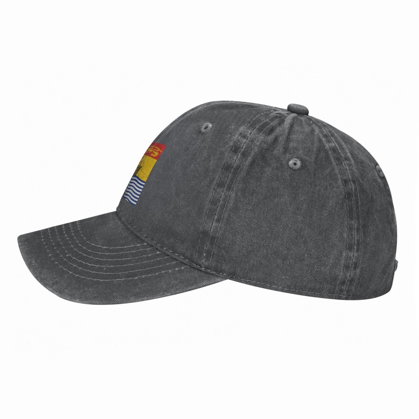 New Brunswick Flag Map Trucker Hat for Men & Women - Adjustable Denim Baseball Cap, Dad Hat for Golf, Outdoor & Casual Wear