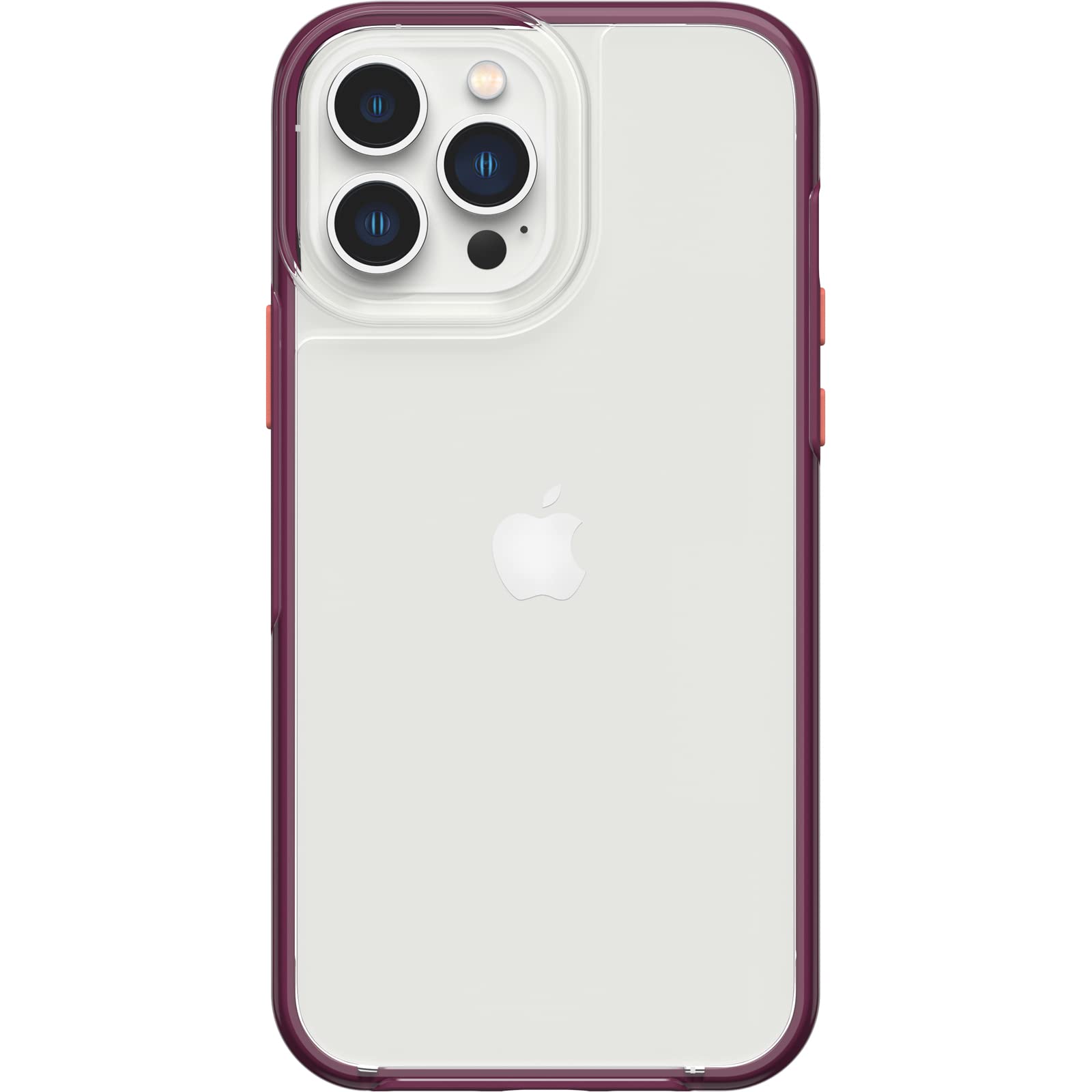 LifeProof SEE SERIES Waterproof Case for iPhone 13 Pro Max & iPhone 12 Pro Max - Shockproof & Drop Protection - Motivational Purple Design - Perfect for Outdoor Adventures, Workouts & Daily Use