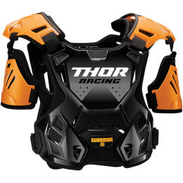 Thor MX Guardian S20 Adult Chest Protector - Medium & Large Size, Orange & Black - Motocross, ATV & Off-Road Riding Safety Gear
