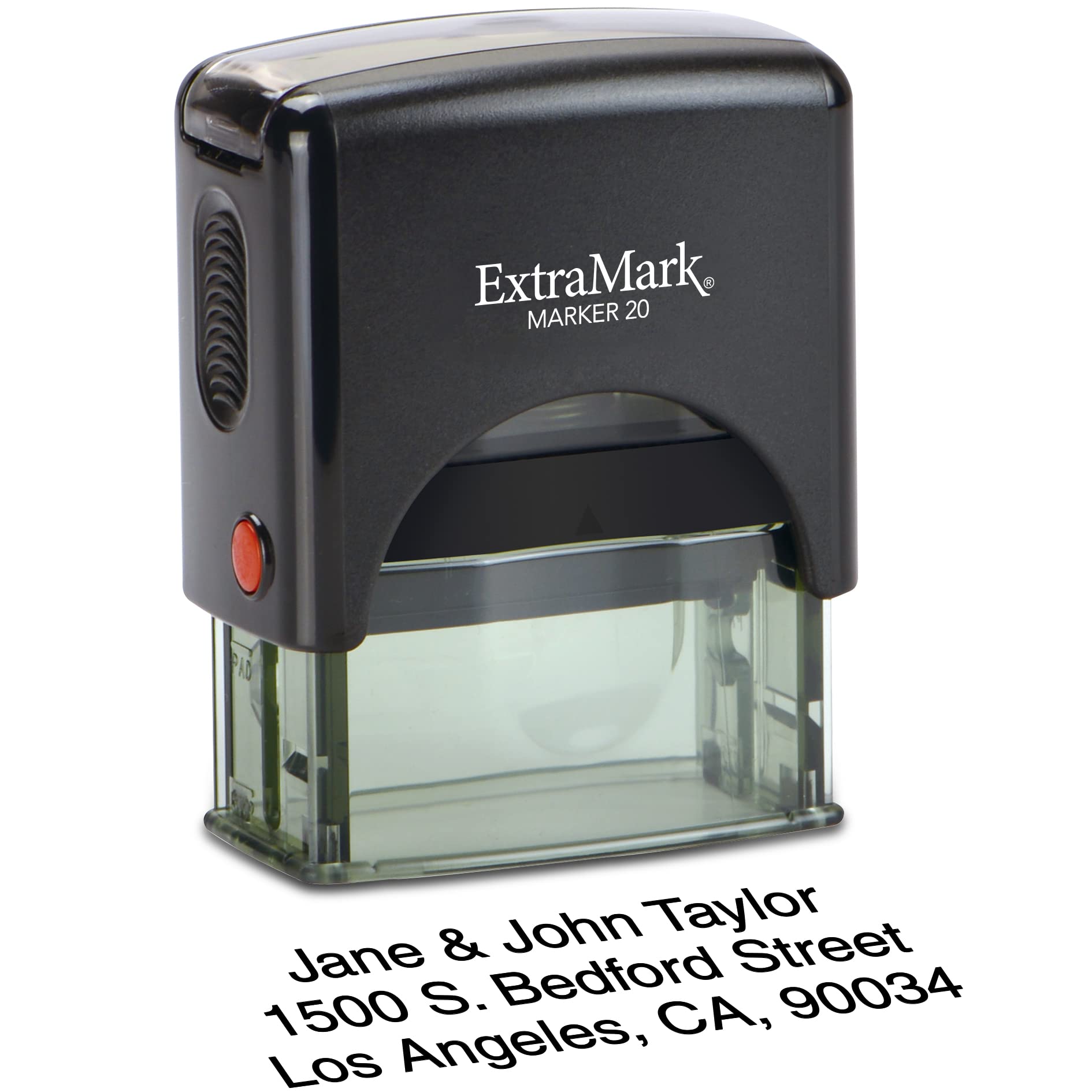 Personalized Return Address Stamp - Custom 3 Line Self Inking Stamp with Multiple Font & Color Options - Perfect for Mailing, Wedding Invitations & Business Correspondence